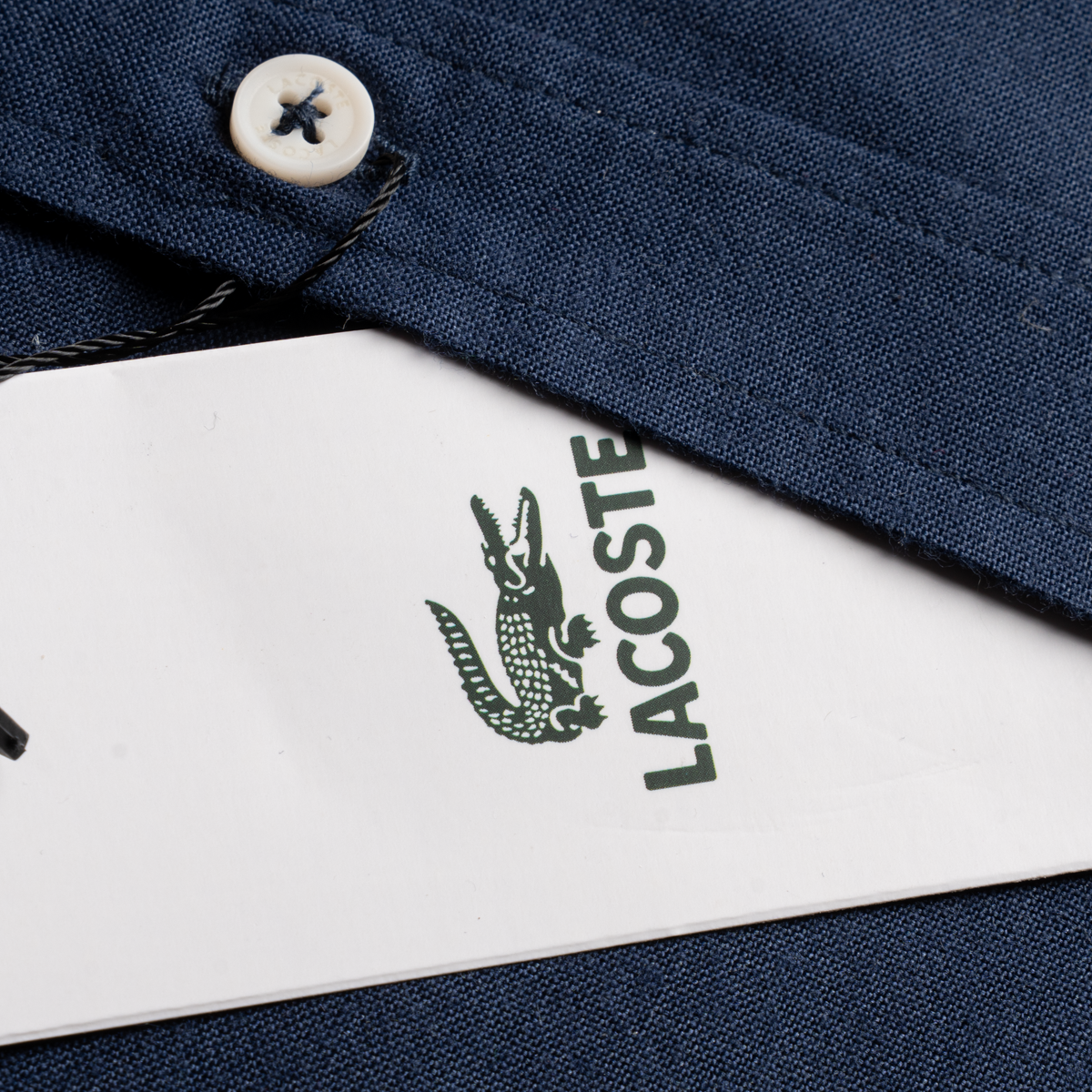 قميص لاكوست أوكسفورد قطن كلاسيك