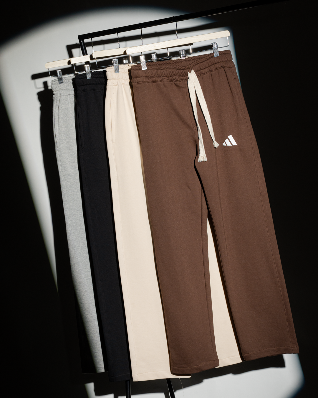 بنطلون رجالي وايد ليج قطن