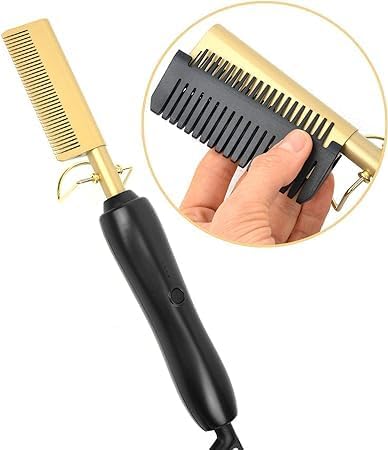 مشط كهربائي 2 في 1 لفرد وكيرلي الشعر