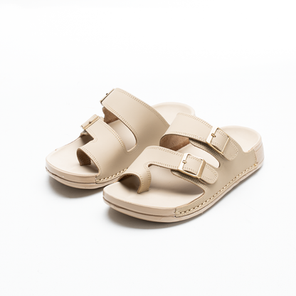 شبشب رجالي جلد طبيعي طبي مريح