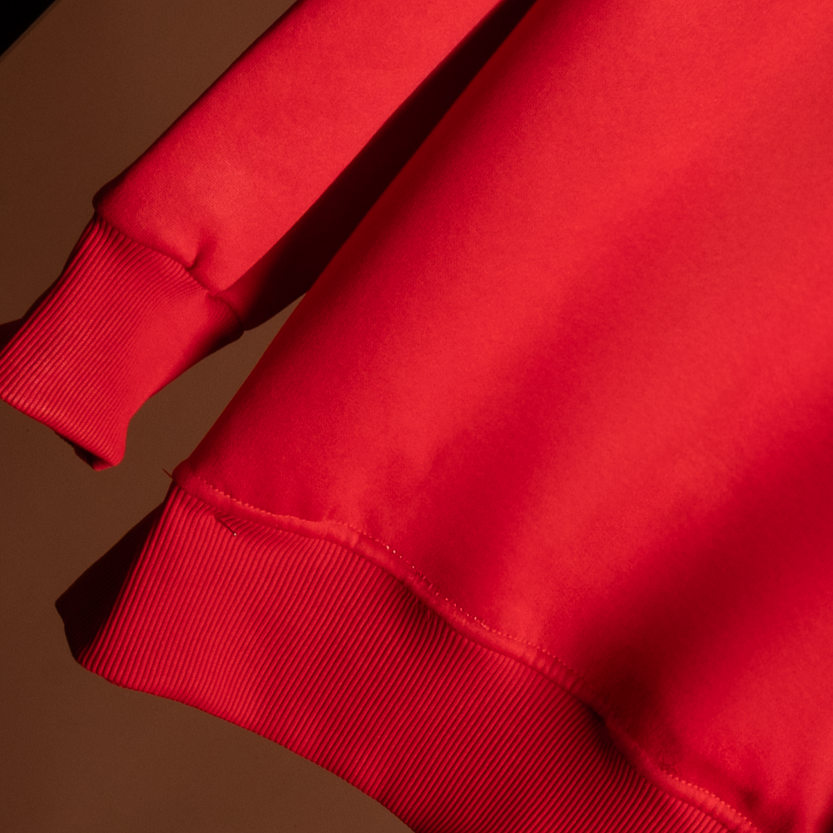 سويت شيرت بربع سوستة قطن صافي