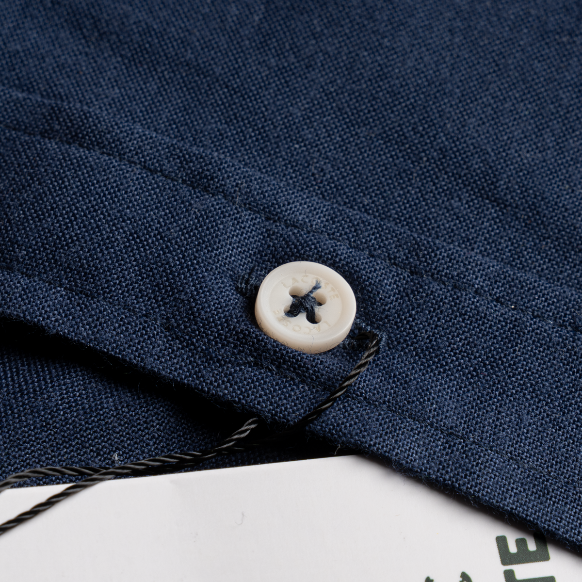 قميص لاكوست أوكسفورد قطن كلاسيك