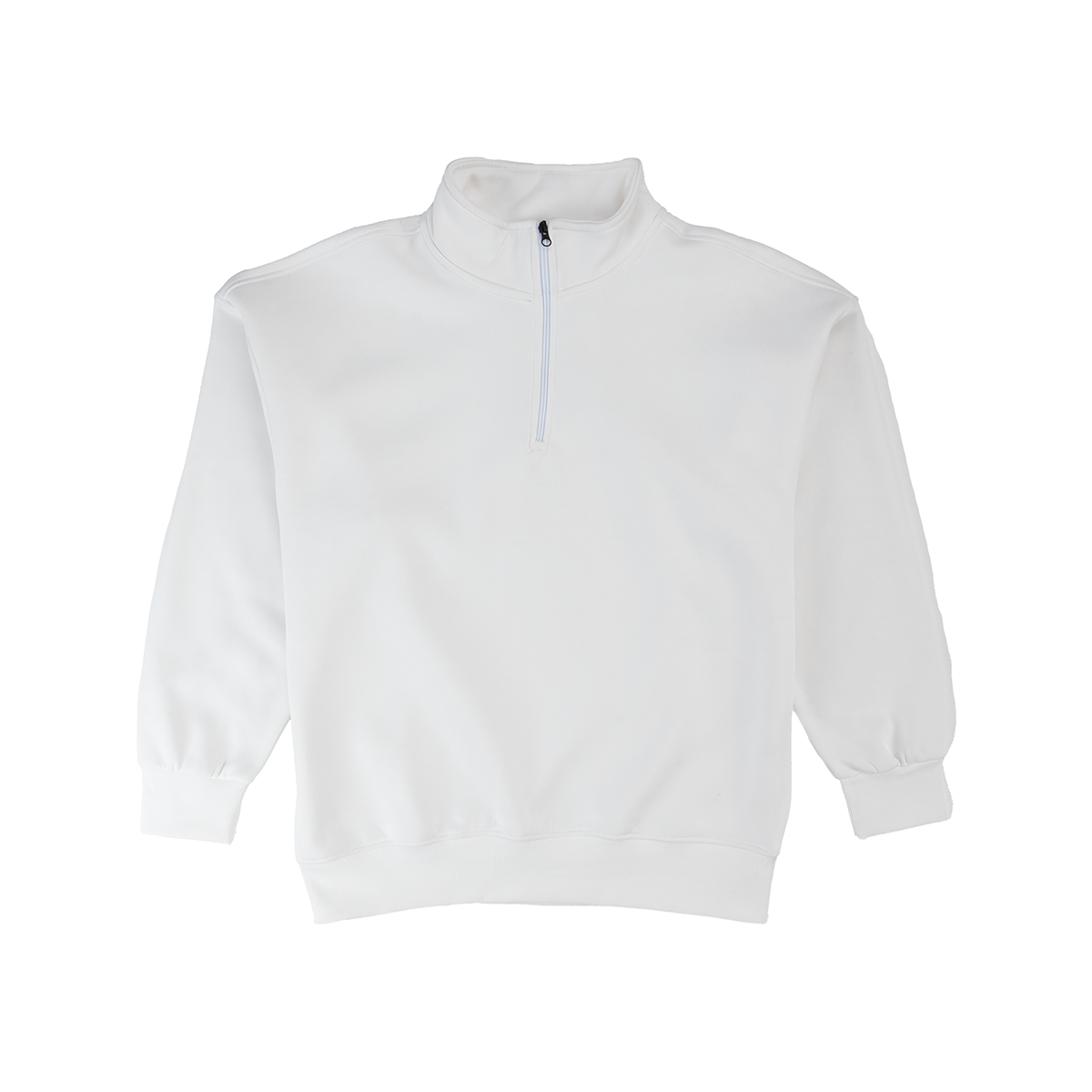 سويت شيرت بربع سوستة قطن صافي