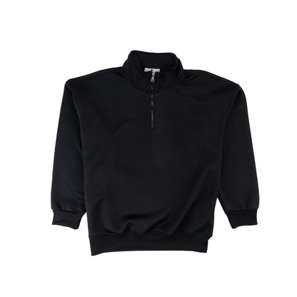 سويت شيرت بربع سوستة قطن صافي