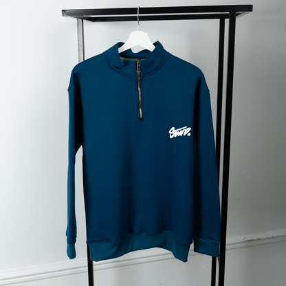 سويت شيرت نص سوستة قطن