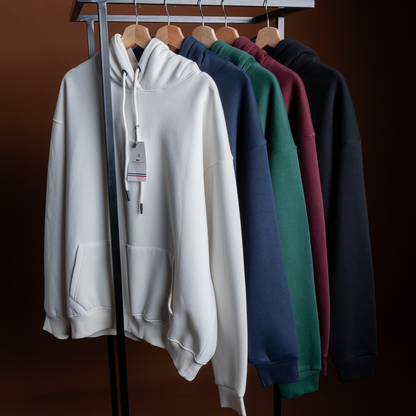 هودي سادة قطن ميلتون أوفر سايز