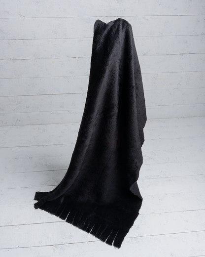 شال موهير ناعم سادة