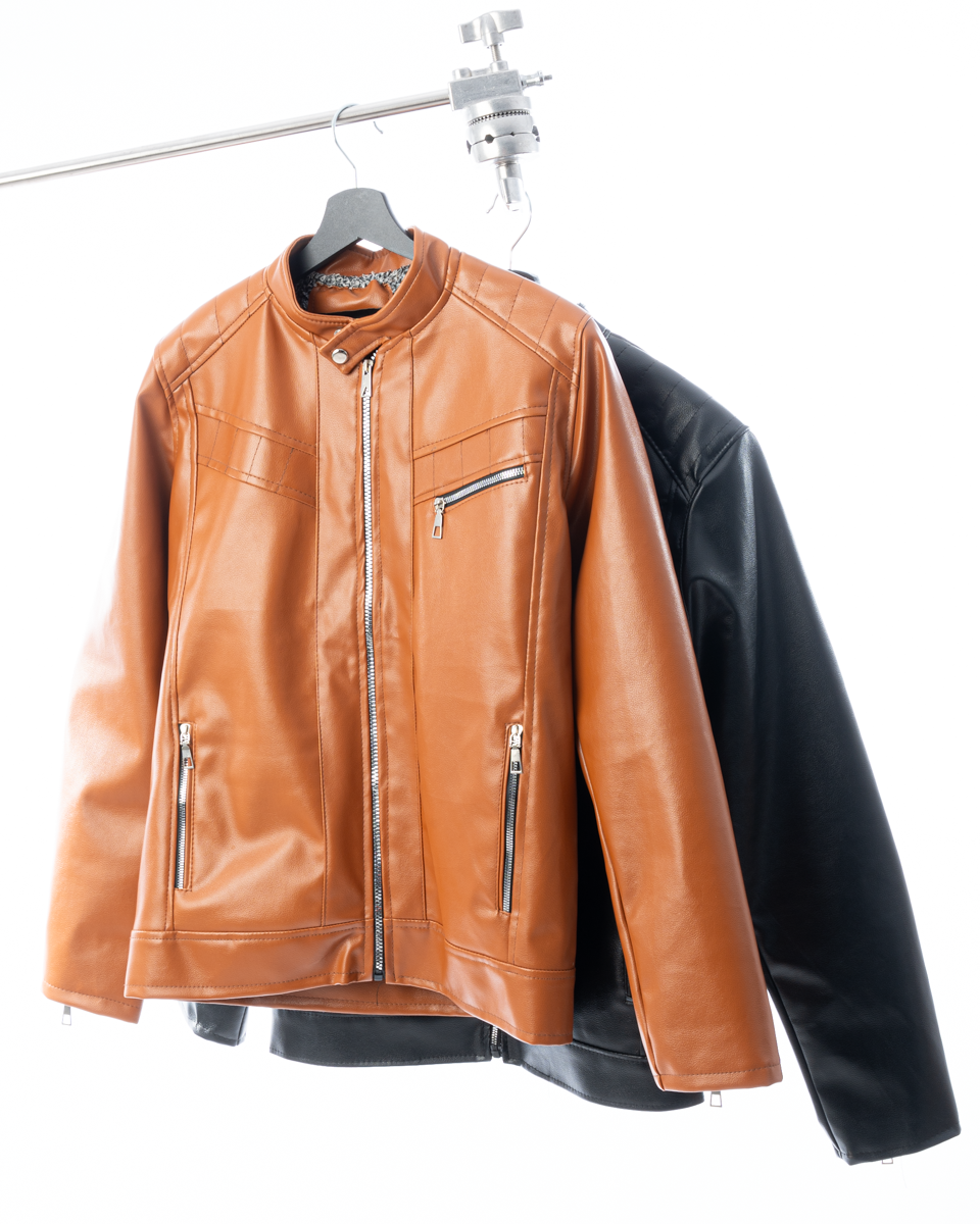 جاكيت زارا  جلد مبطن فرو