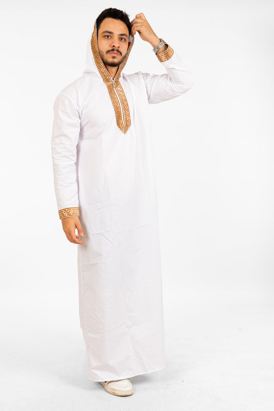 عباية رجالي بغطاء للرأس