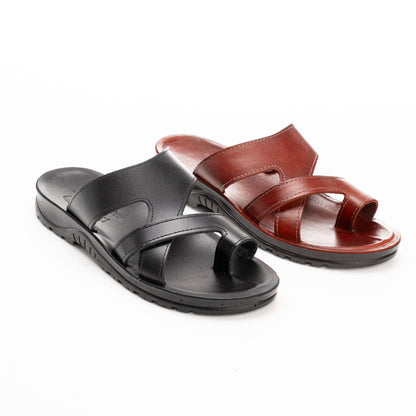 شبشب رجالي جلد طبيعي