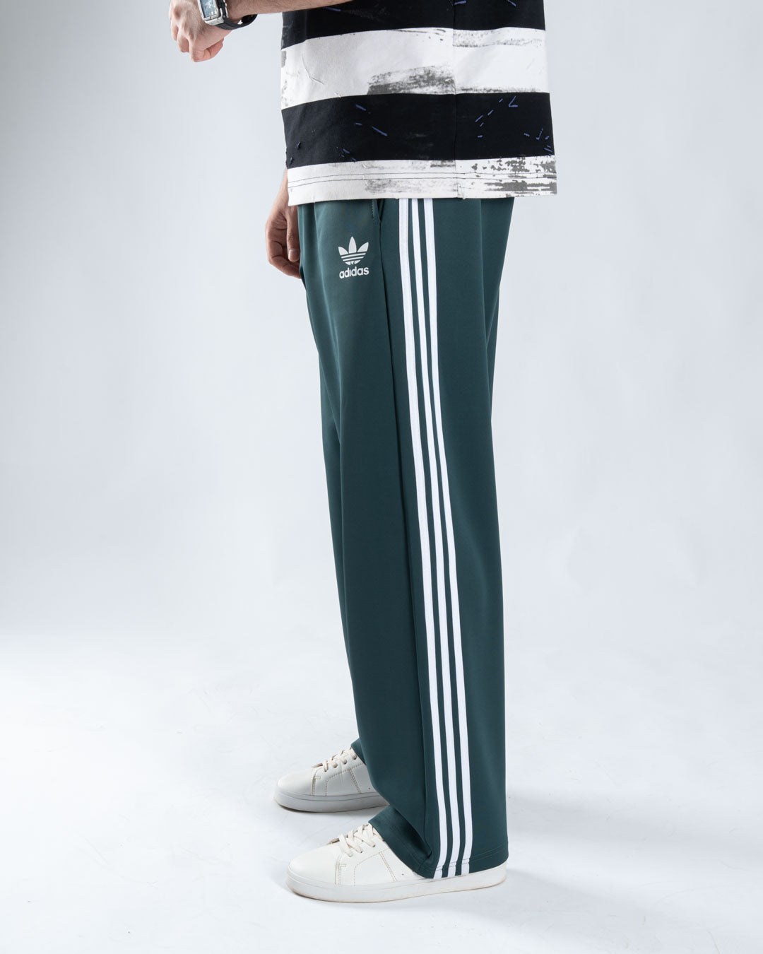 بنطلون أديداس وايد ليج رجالي