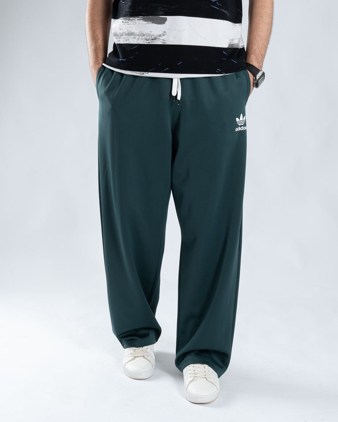 بنطلون أديداس وايد ليج رجالي