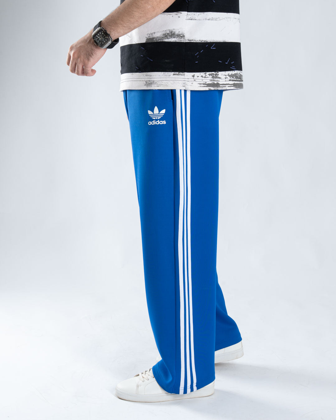 بنطلون أديداس وايد ليج رجالي