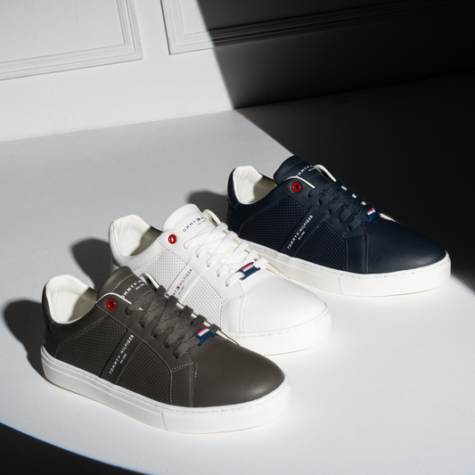 سنيكر تومي رجالي جلد