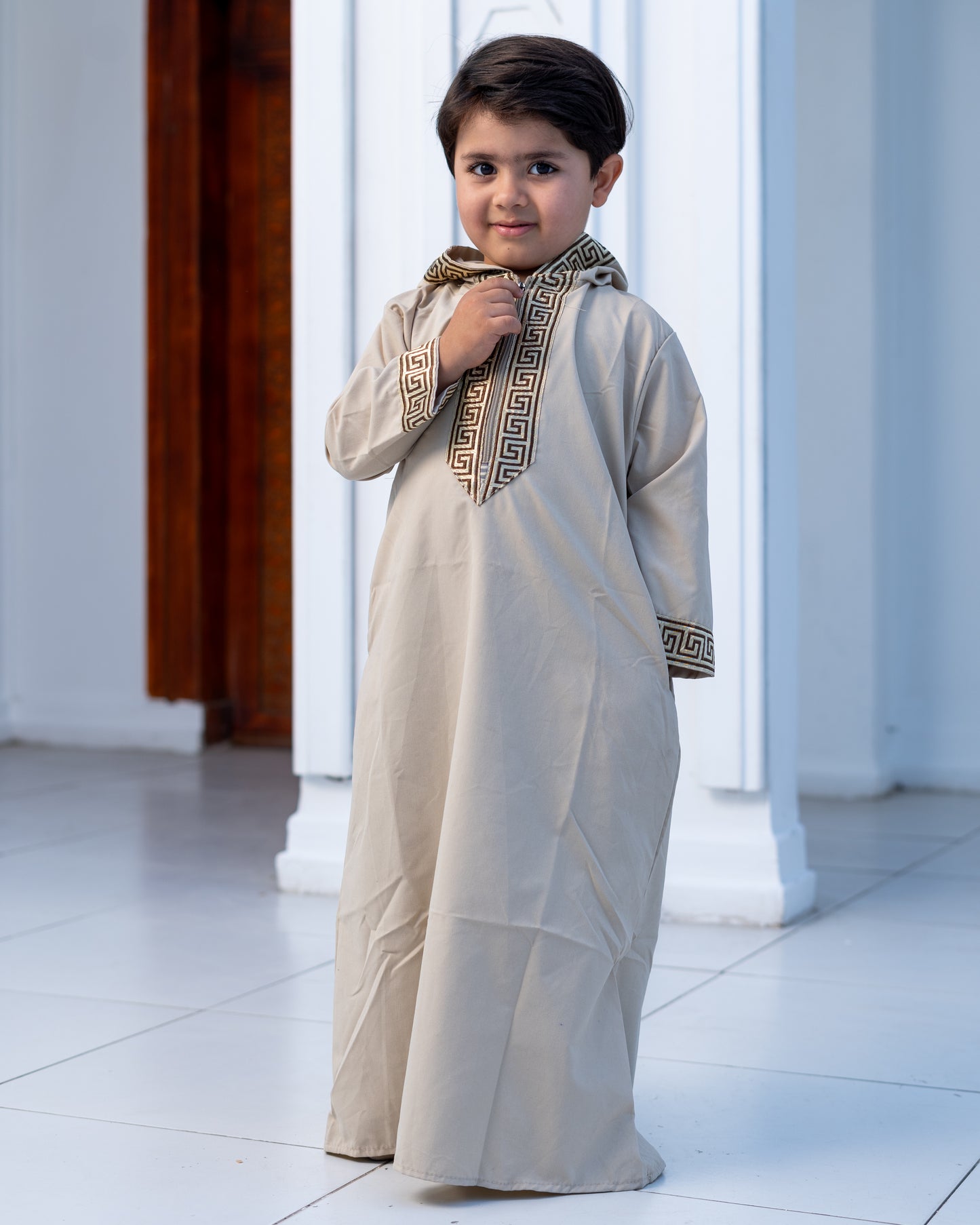 عباية اطفالي بغطاء راس