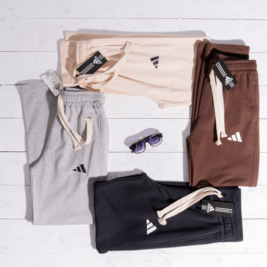 بنطلون رجالي وايد ليج قطن