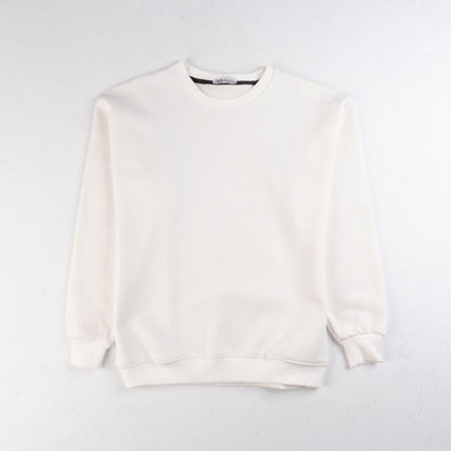 سويت شيرت راوند أوفر سايز سادة