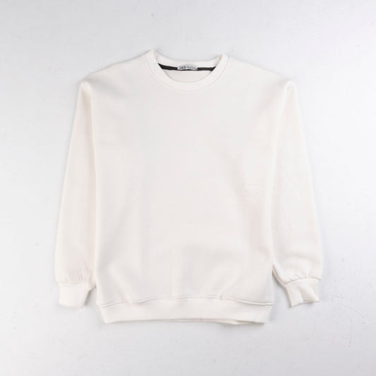 سويت شيرت راوند أوفر سايز سادة