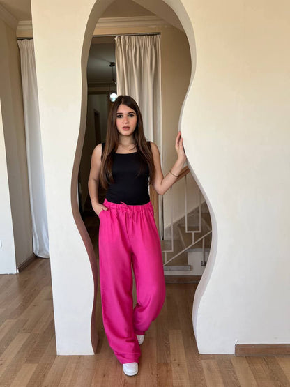 بنطلون كتان حريمي