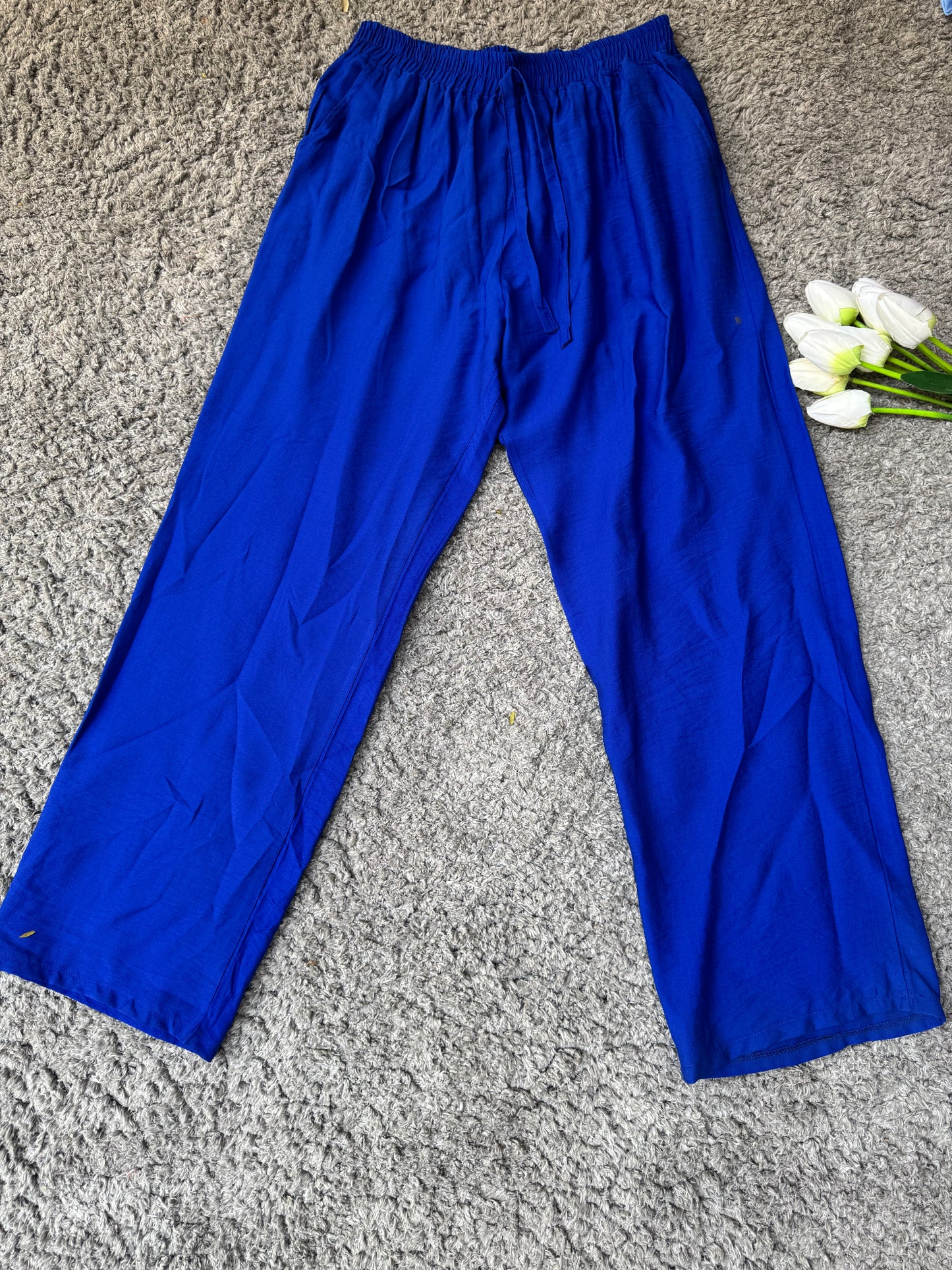 بنطلون كتان حريمي