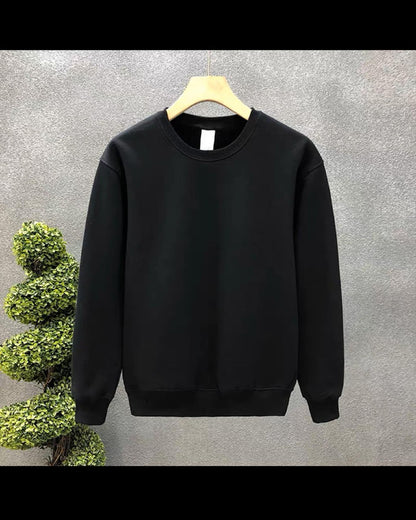 سويت شيرت راوند أوفر سايز سادة