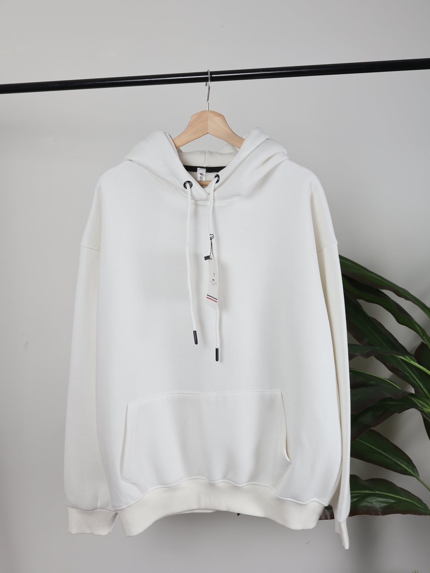 هودي سادة قطن ميلتون أوفر سايز