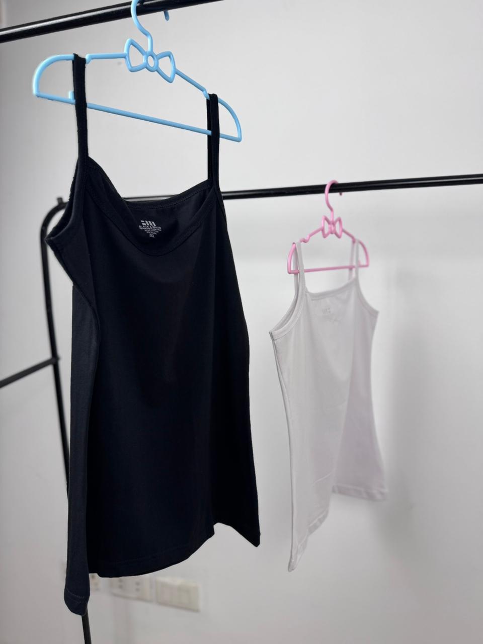 توب حمالات قطني مرن حريمي