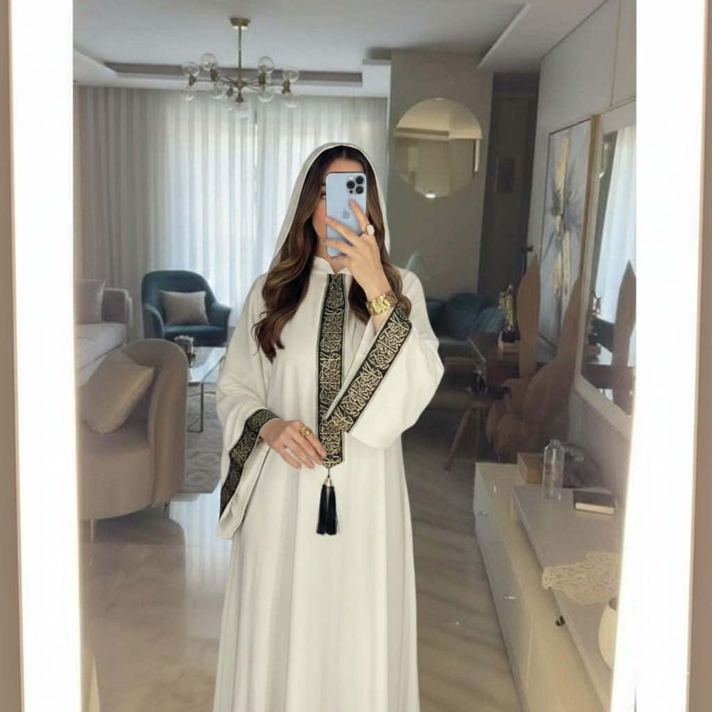 عباية الملكة كتان
