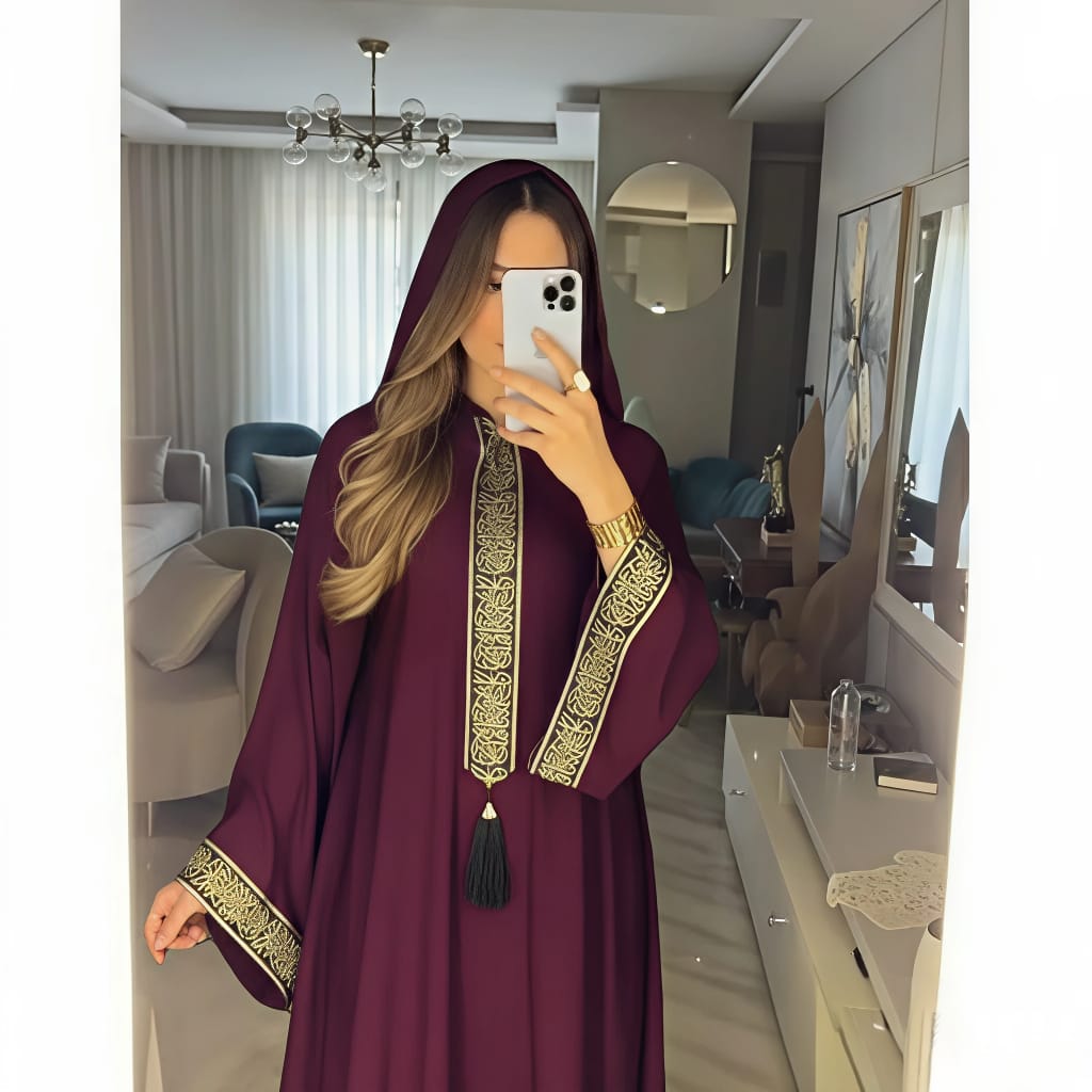 عباية الملكة كتان