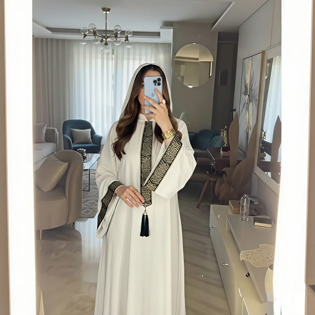 عباية الملكة كتان